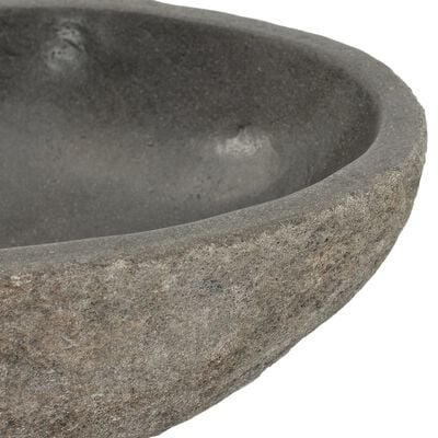 vidaXL Basin River Stone Oval 29-38 cm
