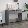 vidaXL Console Table Grey Sonoma 89x41x76.5 cm Engineered Wood
