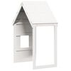 vidaXL Kids' Bed Roof White 60x89x134.5 cm Solid Wood Pine