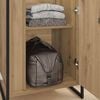 vidaXL Warderobe 2 pcs Artisian Oak 50 x 50 x 200 cm Engineered Wood