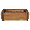 vidaXL Tray 2 pcs Brown 29 x 31 x 10 cm Solid Reclaim Wood