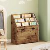 vidaXL Kids Bookshelf Old Wood 60 x 29.5 x 69 cm Engineered Wood