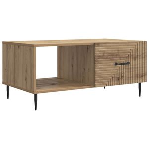 vidaXL Coffee Table Artisan Oak 90 x 50 x 40 cm Engineered Wood