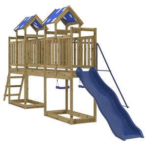 vidaXL Outdoor Playset Impregnated Wood Pine