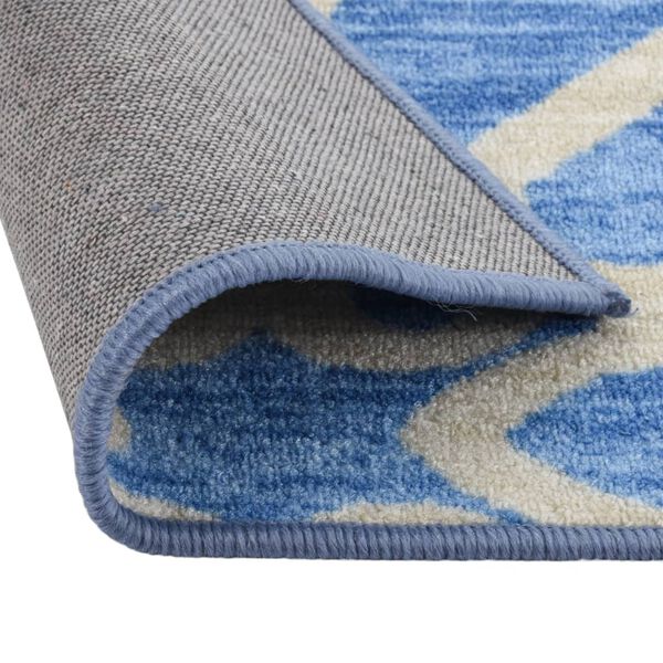 vidaXL Carpet Runner Blue 80x350 cm