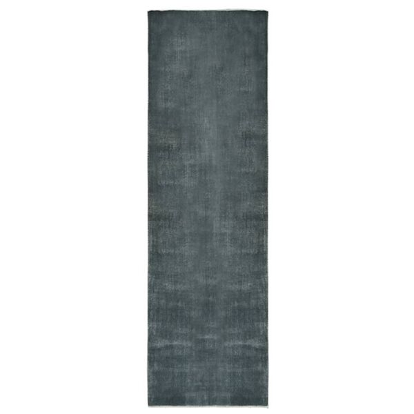 vidaXL Carpet Runner Washable Foldable Grey 60x300 cm Polyester