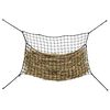 vidaXL Hay Nets 2 pcs Rectangular Black 200x120 cm PP