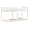 vidaXL Bunk Bed without Mattress White 90x200 cm Solid Wood Pine