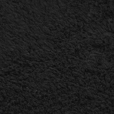vidaXL Bathroom Mat Set 3 Pieces Fabric Anthracite