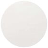 vidaXL Table Top | White | Solid Pine Wood | &Oslash;80 cm | Table Top | Round