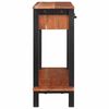 vidaXL Console Table Brown 110 x 30 x 75 cm Solid acacia wood
