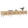 vidaXL TV Cabinet Sonoma Oak 150x36x30 cm Engineered Wood