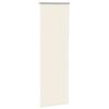 vidaXL Roller Blind Blackout Off White 50x175 cm Fabric Width 45.7 cm Polyester