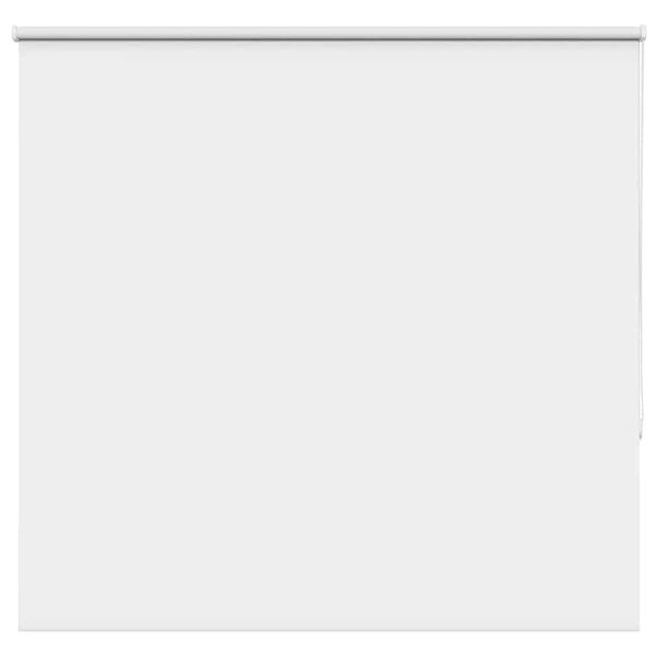 vidaXL Roller Blind Blackout White 165x130 cm Fabric Width 161.6 cm Polyester