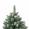 vidaXL Artificial Christmas Tree with Stand Green 160 x 160 x 240 cm