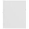 vidaXL Sink Cabinet with Built-in Basin White Engineered Wood