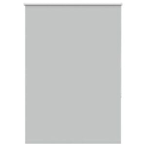 vidaXL Roller Blind Blackout Light Grey 115x130 cm Fabric Width 110.7 cm Polyester