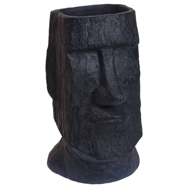 ProGarden Flowerpot Easter Island Figure 25x25.5x43 cm Anthracite