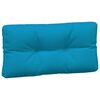 vidaXL Pallet Cushions 5 pcs Blue Fabric