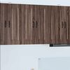 vidaXL Kitchen Cabinet Kalmar 2 pcs Brown Oak 30 x 31 x 80 cm