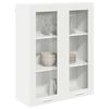 vidaXL Hanging Cabinet White 80 x 31 x 100 cm Engineered Wood