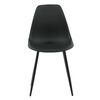 Venture Home Dining Chairs 2 pcs Polar Plastic Black