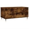 vidaXL Coffee Table Smoked Oak 90x44.5x45 cm Engineered Wood