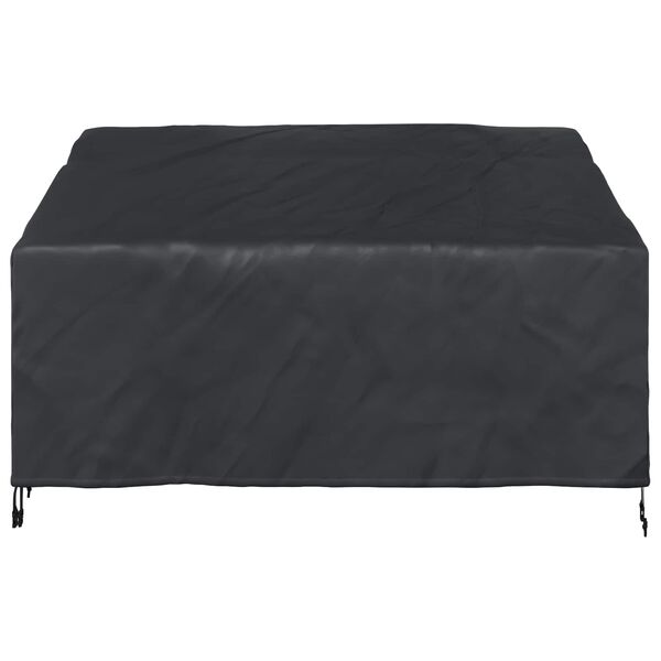 vidaXL Garden Bench Cover Black 160 x 100 x 61 / 89 cm 600D Oxford Fbric