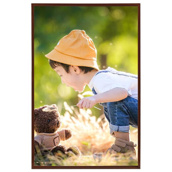 vidaXL Photo Frames Collage 3 pcs for Wall/Table Bronze 59.4x84 cm MDF