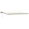 vidaXL Manual Retractable Awning with LEDs 4.5 x 3 m