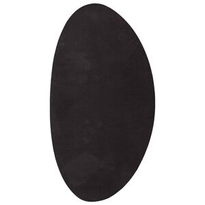 vidaXL Carpet HUARTE Black 80 x 150 cm Polyester