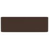 vidaXL Luxury Wash Basin Matt Dark Brown 41x30x12 cm Ceramic