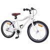 vidaXL Kids Bike 24'' for 8-12 Years Old white