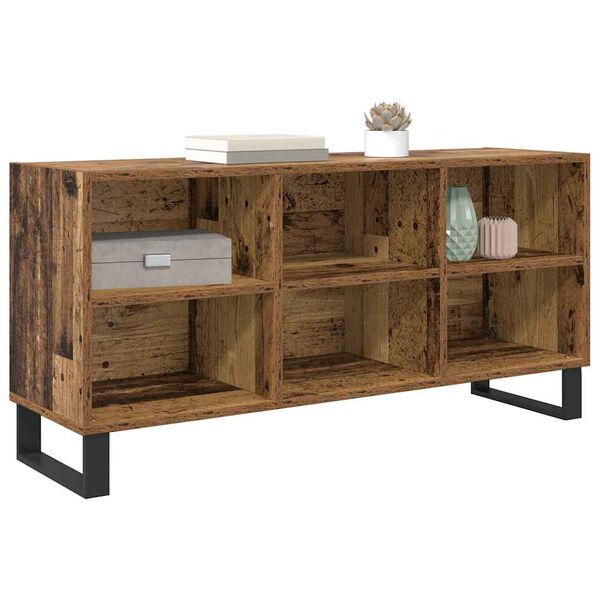 vidaXL TV Cabinet Old Wood 103.5 x 30 x 50 cm Engineered Wood