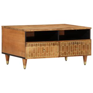 vidaXL Coffee Table 80x54x40 cm Solid Wood Mango