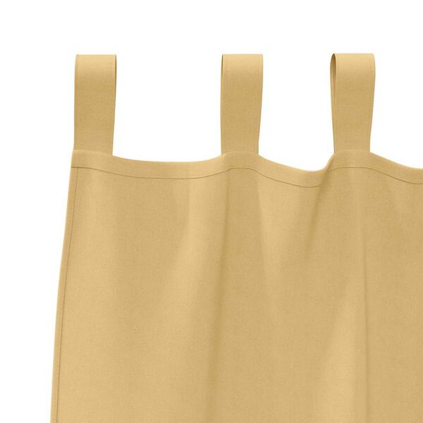 vidaXL Blackout Curtains with Rings 2 pcs Beige 140 x 140 cm Polyester