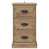 vidaXL Bedside Cabinet Artisan Oak 39 x 39 x 67.5 cm Engineered Wood