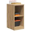 vidaXL Garage Storage Cabinet Artisan Oak 40x51x85 cm Solid Wood Pine