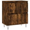vidaXL Sideboards 2 pcs Smoked Oak Engineered Wood