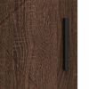 vidaXL Bathroom Cabinet with Storage Brown Oak 60 x 35 x 80 cm
