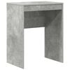 vidaXL Desk with Drawer 2 pcs Concrete Grey
