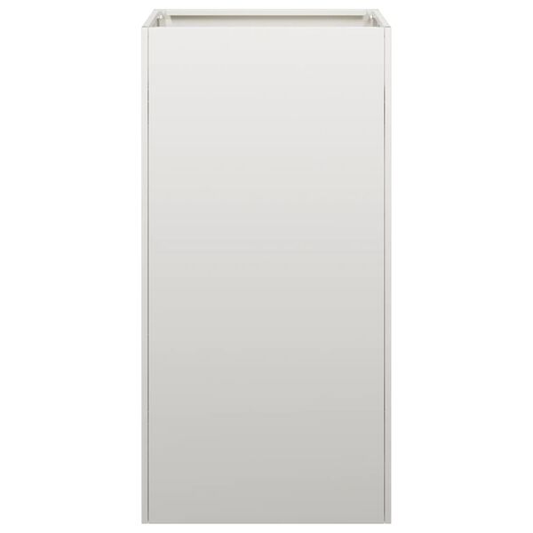 vidaXL Planter 40x40x80 cm Stainless Steel