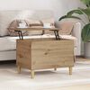vidaXL Bedside Cabinet Artisan Oak 60 x 44.5 x 45 cm Engineered Wood