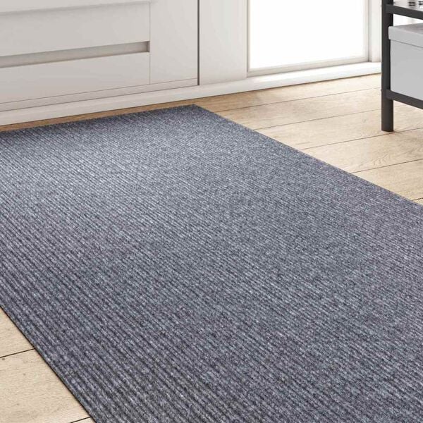 vidaXL Carpet Runner Light Grey 80 x 200 cm Fabric