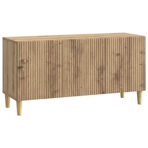 vidaXL TV Cabinet 99 x 34.5 x 50 cm Artisan Oak Engineered Wood
