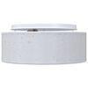 vidaXL Ceiling Lamp with Spotlights Grey 30 x 30 x 13.5 cm Fabric