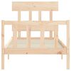 vidaXL Bed Frame without Mattress 90x200 cm Solid Wood Pine