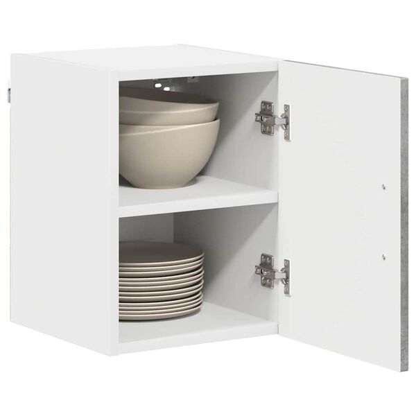 vidaXL Kitchen Cabinet Kalmar Concrete Grey 30 x 31 x 40 cm