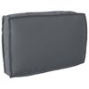 vidaXL Pallet Cushion Set 3 pcs Anthracite 120 x 50 x 12 cm