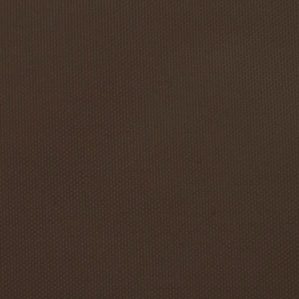 vidaXL Sunshade Sail Oxford Fabric Triangular 3x3x3 m Brown
